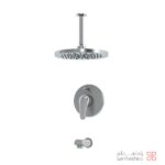 ملزومات دوش توکار کلاسیک کلار مدل فلور تیپ 2 کروم مات