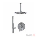 ملزومات دوش توکار کلاسیک کلار مدل فلور تیپ 3 کروم