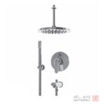 ملزومات دوش توکار کلاسیک کلار مدل فلور تیپ 4 کروم