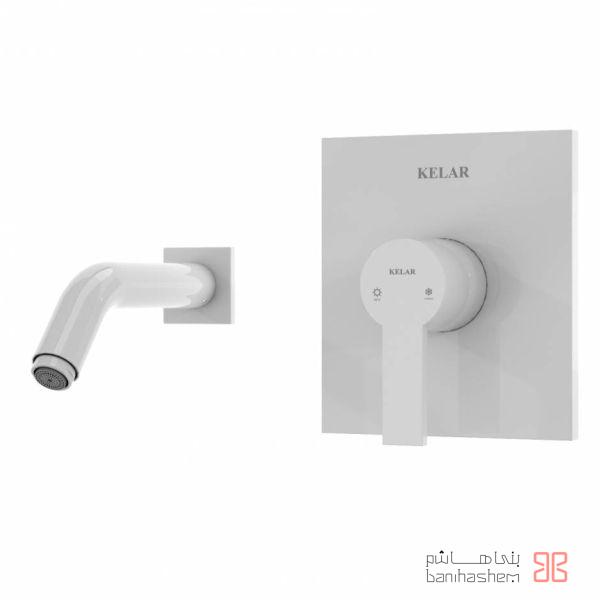 Kelar_Tokar_Classic_Ro_Flat_W ملزومات روشویی توکار کلاسیک کلار مدل فلت سفید - Image 1