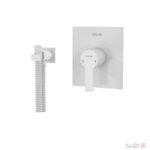 ملزومات توالت توکار کلاسیک کلار مدل فلت سفید