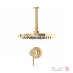 ملزومات دوش توکار لاکچری کلار مدل فلور تیپ 1 طلایی