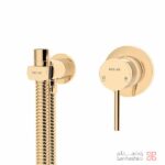 ملزومات توالت توکار لاکچری کلار مدل فلور طلایی