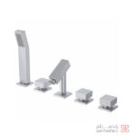 شیر ست وان کلار مدل فلت کروم مات