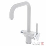 شیر ظرفشویی دوکاره کلار مدل برمودا سفید