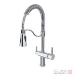 شیر ظرفشویی دوکاره جزیره کلار مدل آبشار کروم