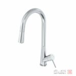 شیر ظرفشویی شاوری کلار مدل رز کروم مات
