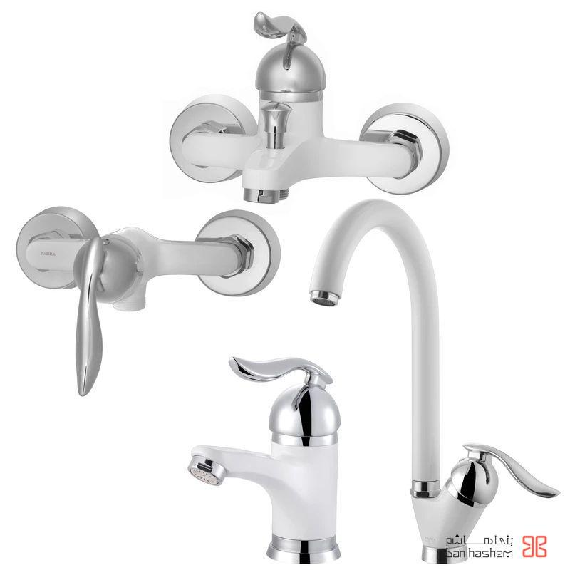 Padra_4_GamaWC.jpg شیرآلات پادرا مدل گاما سفید کروم - Image 1