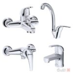 شیرآلات شودر مدل اطلس کروم