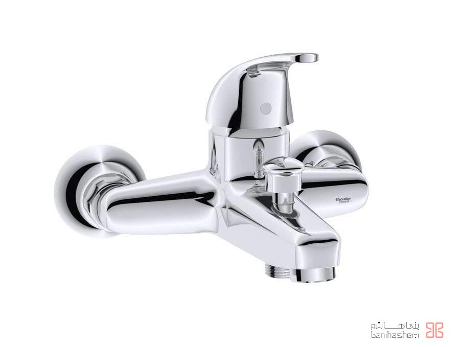Shoder_Beth_Atlas_C شیر دوش شودر مدل اطلس کروم - Image 1