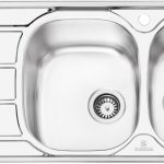 سینک ظرفشویی توکار پرنیان استیل مدل  ۱۲۰۹