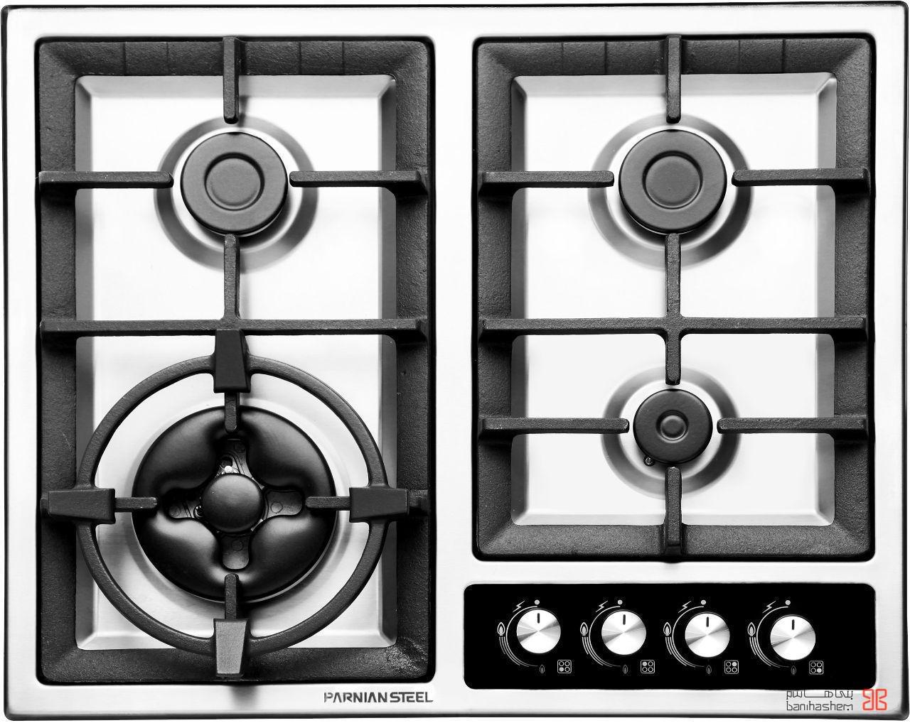 PS-4101.jpg اجاق گاز پرنیان استیل کد ۴۱۰۱ - Image 1