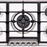 اجاق گاز پنج شعله پرنیان استیل کد ۵۱۱۲