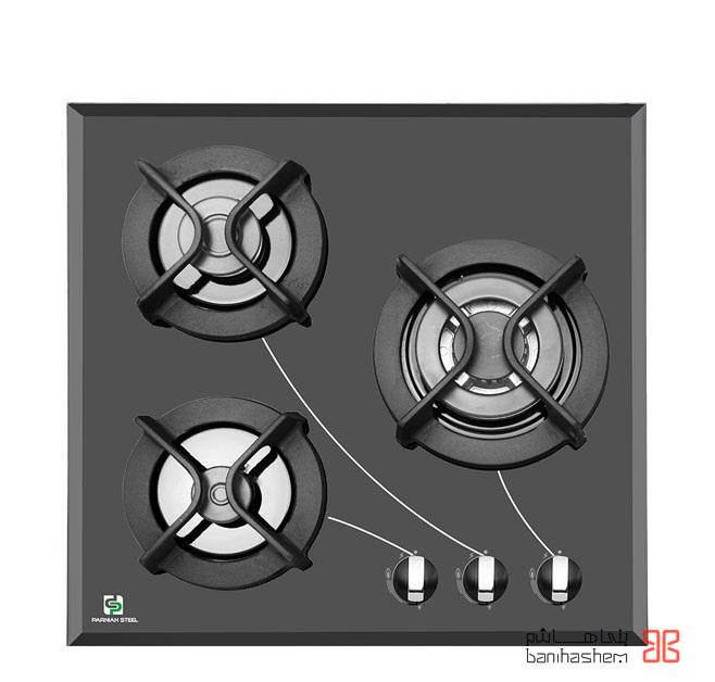 Parnian_Gaz_3201.jpg گاز شیشهای پرنیان استیل مدل 3201 - Image 1