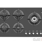 گاز شیشه‌ای ایتالیایی پرنیان استیل مدل 5402