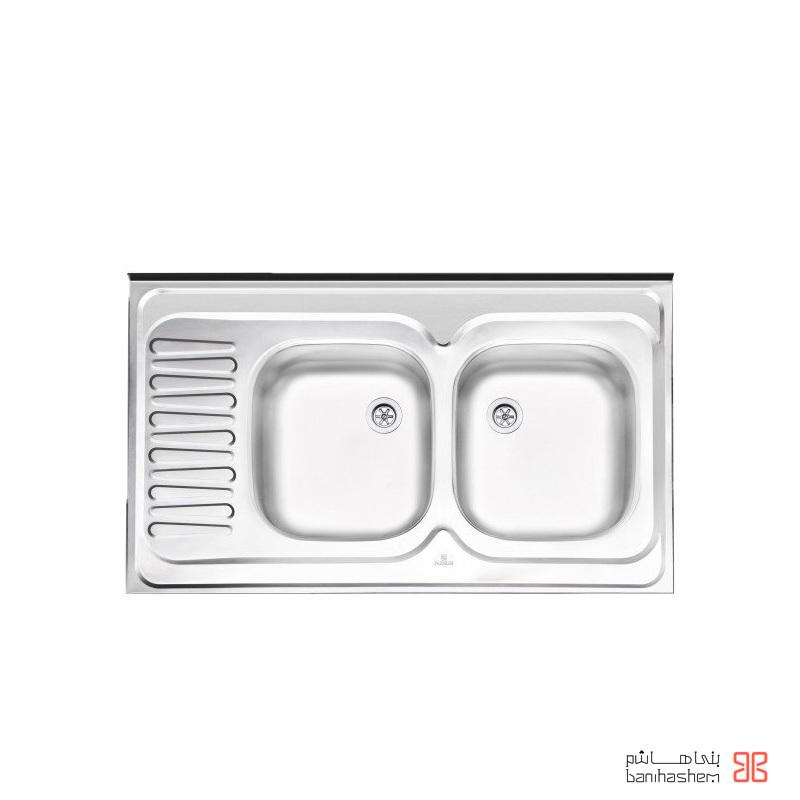 Parnian_Sink_3102.jpg سینک کلاسیک پرنیان استیل مدل 3102 - Image 1
