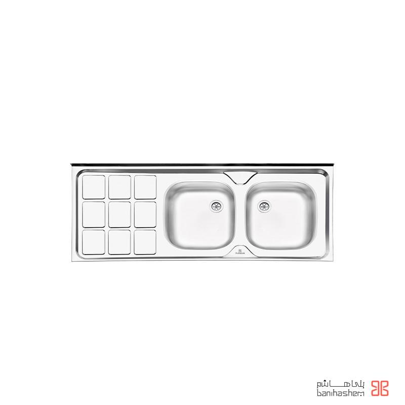 Parnian_Sink_3104.jpg سینک کلاسیک پرنیان استیل مدل 3104 - Image 1