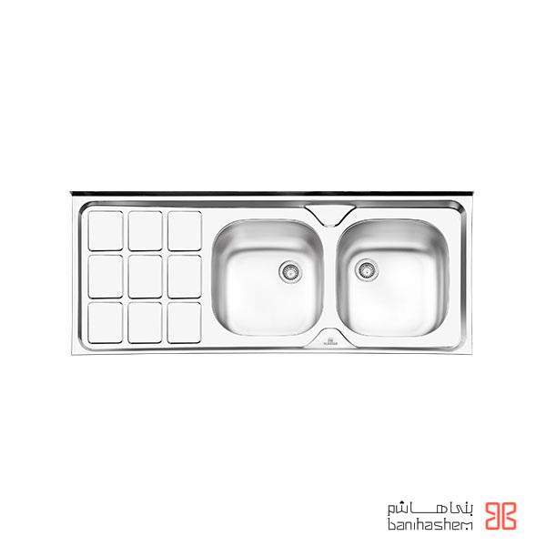 Parnian_Sink_3105.jpg سینک کلاسیک پرنیان استیل مدل 3105 - Image 1
